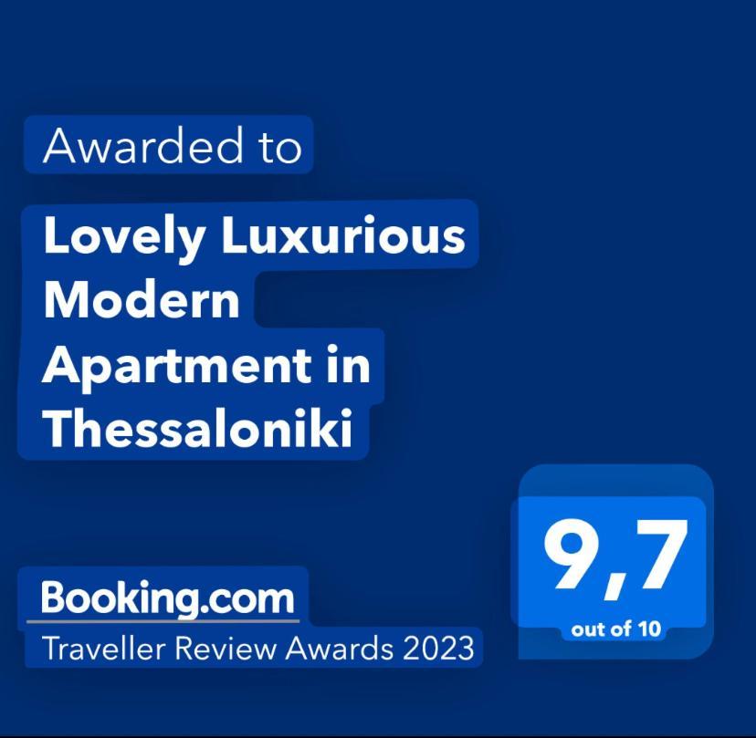 Lovely Luxurious Modern Apartment In Selanik Dış mekan fotoğraf
